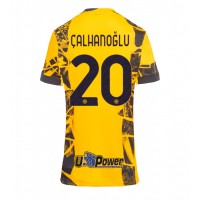 Camiseta Inter Milan Hakan Calhanoglu #20 Tercera Equipación Replica 2024-25 para mujer mangas cortas